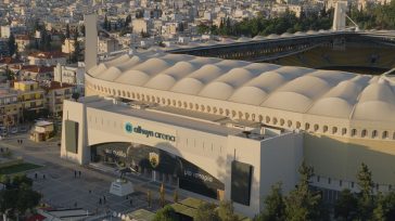 Η Allwyn Arena είναι εδώ! Ολοκληρώθηκε το rebranding στο γήπεδο της ΑΕΚ