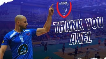 Βόλεϊ: Αποχώρησε από τον Φοίνικα Σύρου ο Τρούχτσεφ