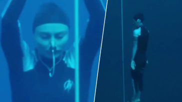 Η Κατερίνα Σαντούρσκα έσπασε το παγκόσμιο ρεκόρ της με κατάδυση στα 86 μέτρα