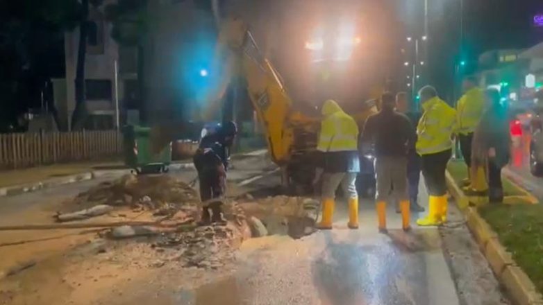 Μελίσσια: Αποκαταστάθηκε η κυκλοφορία στη Λεωφόρο Δημοκρατίας μετά την καθίζηση του οδοστρώματος