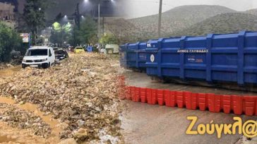 Στα δικαστήρια Δήμος Γλυφάδας και ΔΕΔΔΗΕ μετά την πλημμύρα της οδού Μετσόβου