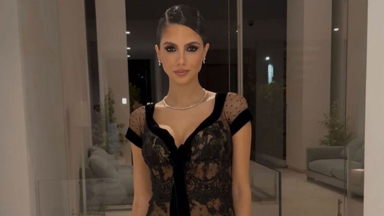 Η Αλεξάνδρα Νίκα μαγνήτισε τα βλέμματα: Το μαύρο δαντελένιο φόρεμα που επέλεξε για κοσμικό κάλεσμα