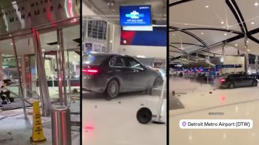 ΗΠΑ: Μπούκαρε με το αμάξι στο αεροδρόμιο και σταμάτησε μόνο στο… check in (Βίντεο)