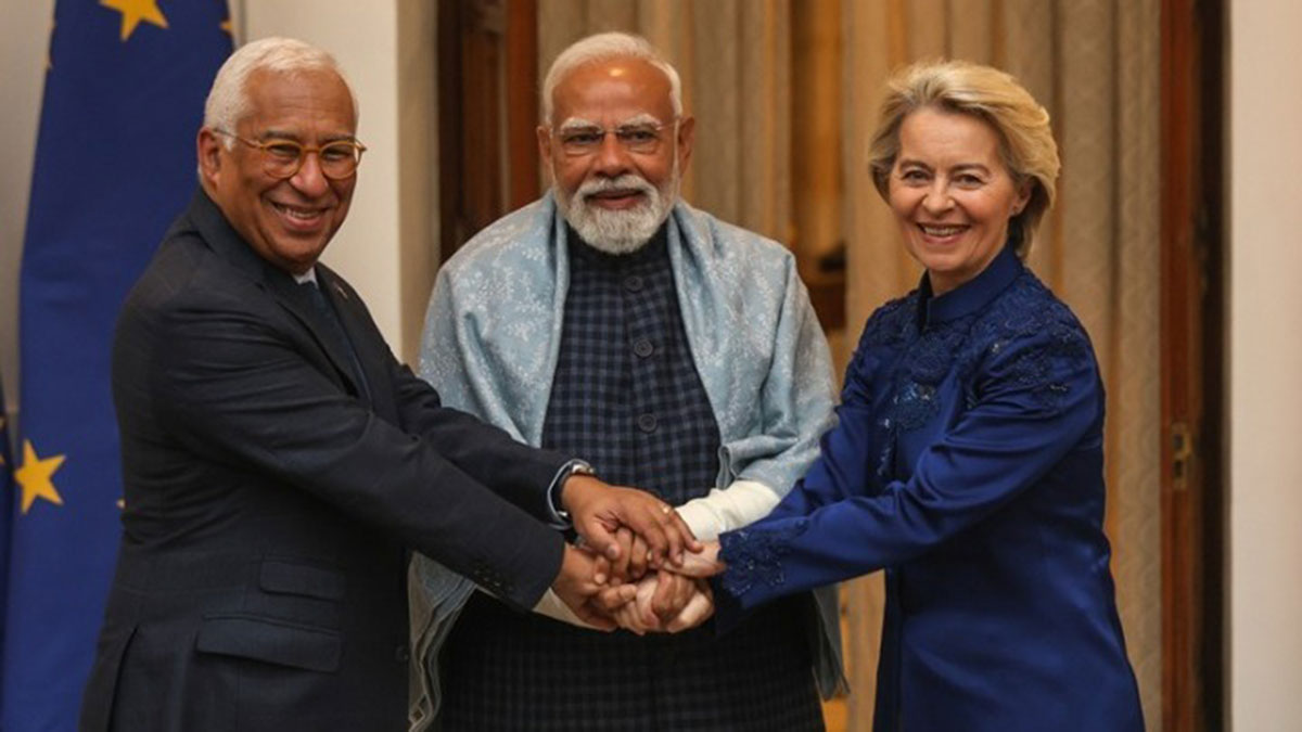 Μεγάλη εμπορική συμφωνία ελεύθερων συναλλαγών συνήψαν Ινδία και ΕΕ