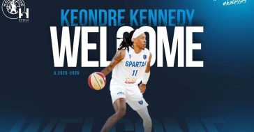 Μπάσκετ: Ενισχύθηκε με τον Κέοντρε Κένεντι ο Κολοσσός