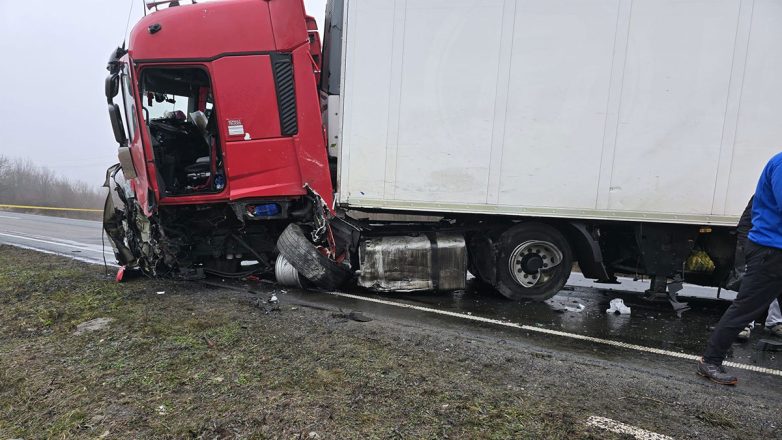 Σοκαρισμένος ο Πολωνός οδηγός της νταλίκας Σοκαρισμένος ο Πολωνός οδηγός της νταλίκας