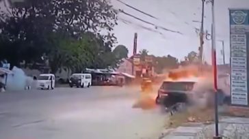 Toyota Land Cruiser σώζει δήμαρχο από επίθεση με ρουκέτα (Βίντεο)