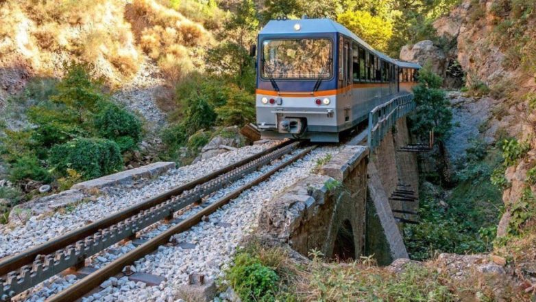 Διακοπή στα δρομολόγια του Οδοντωτού Διακοπή στα δρομολόγια του Οδοντωτού