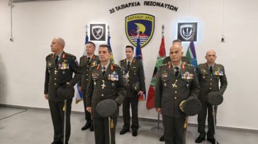 Αλλαγή στη διοίκηση της 32ης Ταξιαρχίας Πεζοναυτών