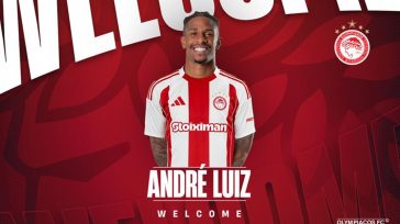 Ολυμπιακός: Στα «ερυθρόλευκα» ο Αντρέ Λουίζ