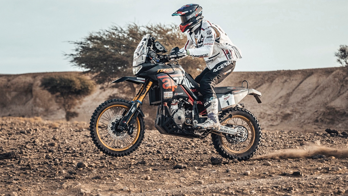 Νίκη για τον Jacopo Cerutti και την Aprilia Tuareg Rally στην 4η Ειδική του Africa Eco Race