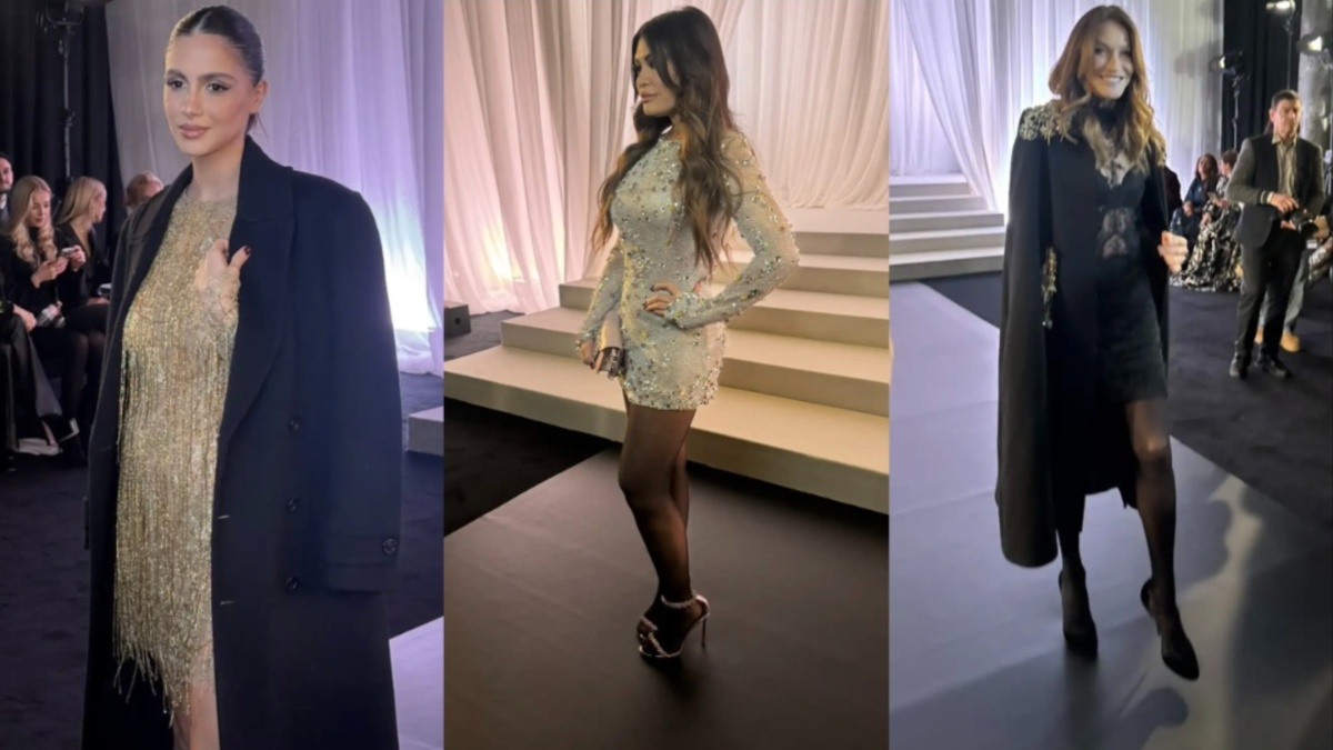 Σίλια Κριθαριώτη: Αλεξάνδρα Νίκα, Kimberly Guilfoyle και Carla Bruni στο haute couture show του οίκου στο Παρίσι