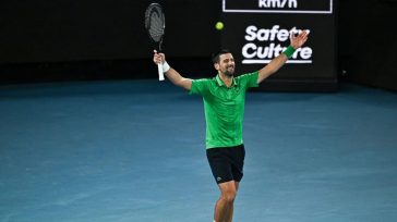 Australian Open: Στον τελικό ο Τζόκοβιτς, 3-2 τον Σίνερ