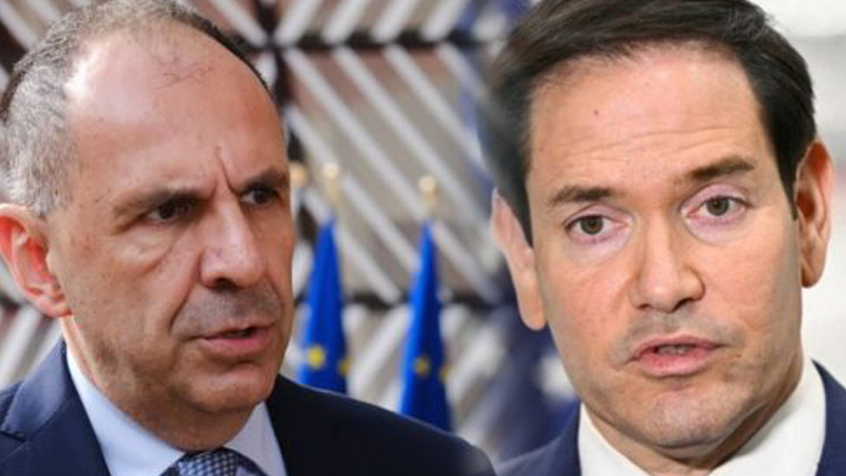 Τηλεφωνική επικοινωνία Ρούμπιο – Γεραπετρίτη