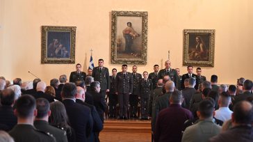 Απονεμήθηκαν τα πτυχία στην 78η  Σειράς της Σχολής Τεχνικής Εκπαίδευσης Αξιωματικών Μηχανικού