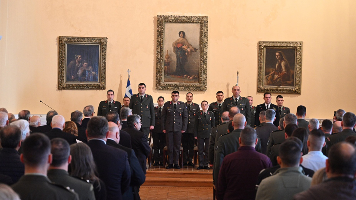 Απονεμήθηκαν τα πτυχία στην 78η  Σειράς της Σχολής Τεχνικής Εκπαίδευσης Αξιωματικών Μηχανικού