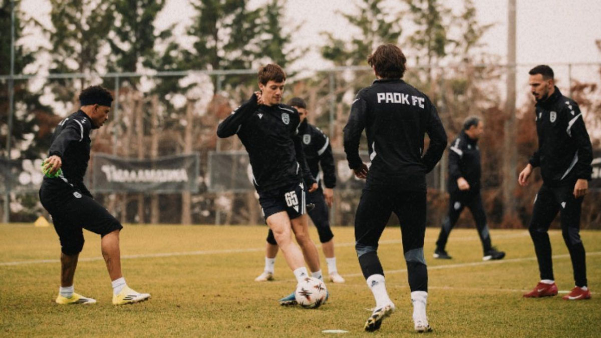 ΠΑΟΚ: Προπονήθηκε στη Γαλλία πριν την επιστροφή στη Θεσσαλονίκη