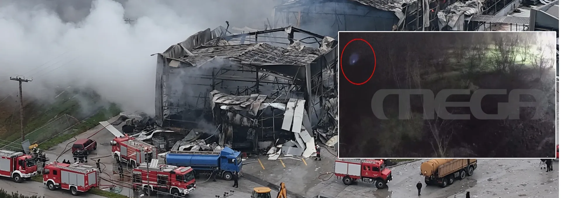 Βίντεο ντοκουμέντο με δύο εκρήξεις σε 6 δευτερόλεπτα