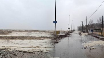 Οι δρόμοι έγιναν ποτάμια στον Αγιόκαμπο Λάρισας