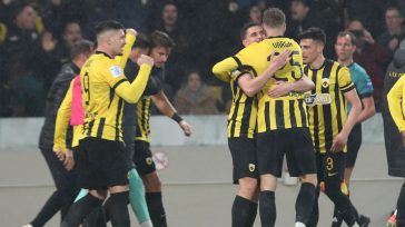 ΑΕΚ – Ολυμπιακός 1-0 (Δεύτερο ημίχρονο)