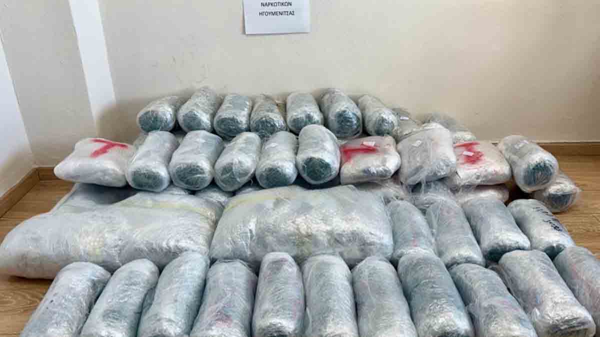 Ιωάννινα: Αστυνομικό μπλόκο σε 75 κιλά χασίς