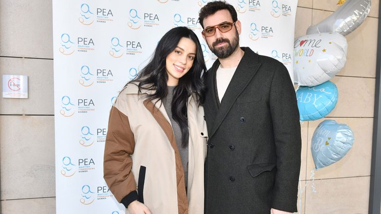 Νίκος Πολυδερόπουλος & Βαλάσια Συμιακού: Η επιστροφή στο σπίτι με το μωρό – Φωτογραφίες από το εξιτήριο