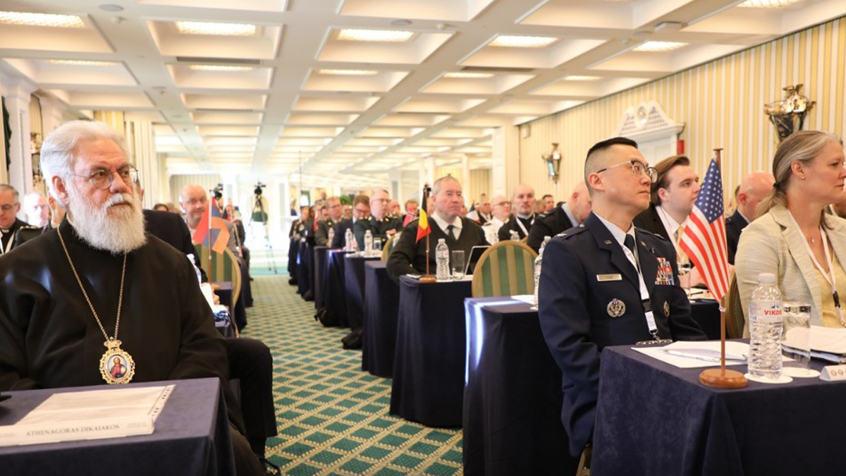 Πραγματοποιήθηκε στην Αθήνα το 37ο Διεθνές Συνέδριο Διευθυντών Στρατιωτικών Ιερέων