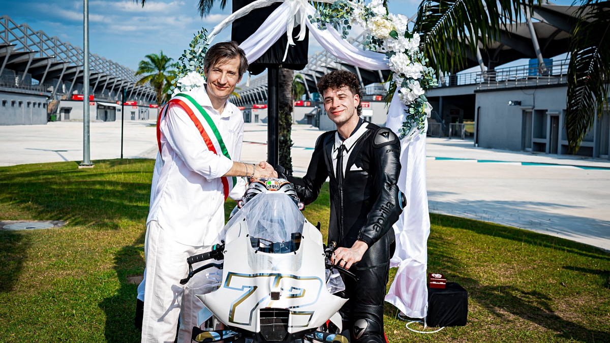 Στο γάμο της χρονιάς, Marco Bezzecchi και Aprilia RS-GP λένε ναι!