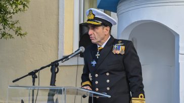 Ο Υποναύαρχος  Δημήτριος Καπίρης είνα ο νέος Γενικός Επιθεωρητής του Πολεμικού Ναυτικού