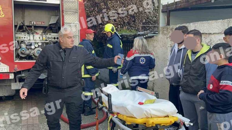 Λάρισα: Νεκρή γυναίκα μετά από φωτιά στο σπίτι της