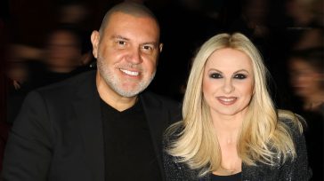 Η Μάγδα Τσέγκου μαζί με τον σύντροφό της, Πέτρο Κελέση στο NOX – Σπάνια κοσμική εμφάνιση