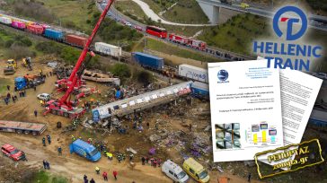 Τέμπη: Μετά το πόρισμα – κόλαφος του ΕΟΔΑΣΑΑΜ, το Υπ. Μεταφορών έδωσε επείγουσα εντολή στη Hellenic Train να ελέγξει όλα τα καθίσματα