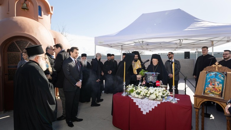 Ιατρικό Διαβαλκανικό Θεσσαλονίκης: Συγκίνηση και λαμπρότητα στα Θυρανοίξια του Ιερού Παρεκκλησίου Αγ. Γεωργίου από τον Οικουμενικό Πατριάρχη κ.κ. Βαρθολομαίο
