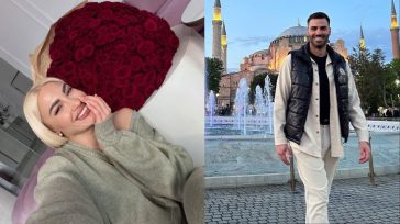 365 κατακόκκινα τριαντάφυλλα για την Ιωάννα Τούνη: Η απίστευτη ανθοδέσμη που δέχτηκε από τον σύντροφό της