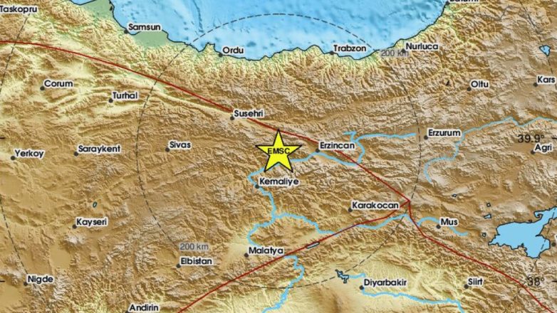 Σεισμός 4,9 Ρίχτερ στην ανατολική Τουρκία