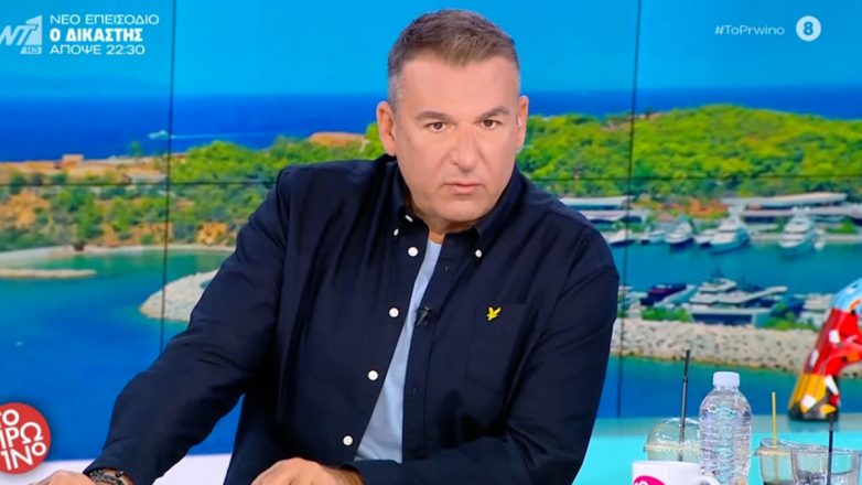 Γιώργος Λιάγκας για τον παρουσιαστή της ΕΡΤ: «Εγώ τον ξέρω, μένει κοντά σε μένα, έχουμε πιει και καφέ μαζί»