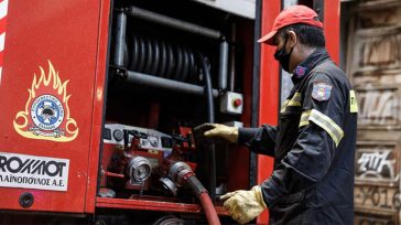 Σορός εντοπίστηκε σε φλεγόμενο όχημα στην Πιερία