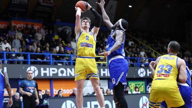 Το Περιστέρι νίκησε 92-74 τον Ηρακλή με σούπερ Τούμπεργκεν