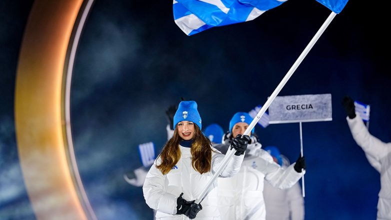 Νεφέλη Τίτα: Η φοιτήτρια Ιατρικής που κράτησε τη σημαία της Ελλάδας στους Χειμερινούς Ολυμπιακούς Αγώνες