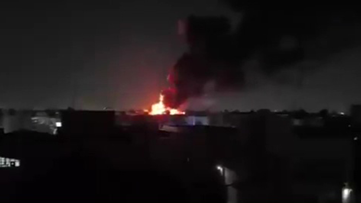 Πυρκαγιά σε στρατιωτική εγκατάσταση στην Τεχεράνη