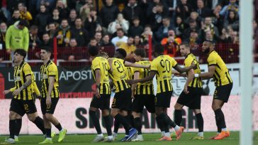 Πάτησε… γκάζι στο β’ ημίχρονο η ΑΕΚ, 4-0 εκτός έδρας τον Πανσερραϊκό!