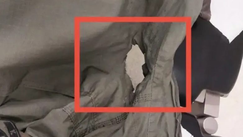 Επεισόδια στο ΑΠΘ: Τρύπα από μολότοφ στη στολή αστυνομικού