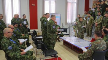 Ολοκληρώθηκε στη Θεσσαλονίκη το Σχολείο Τακτικής Σχεδίασης Χερσαίων Επιχειρήσεων