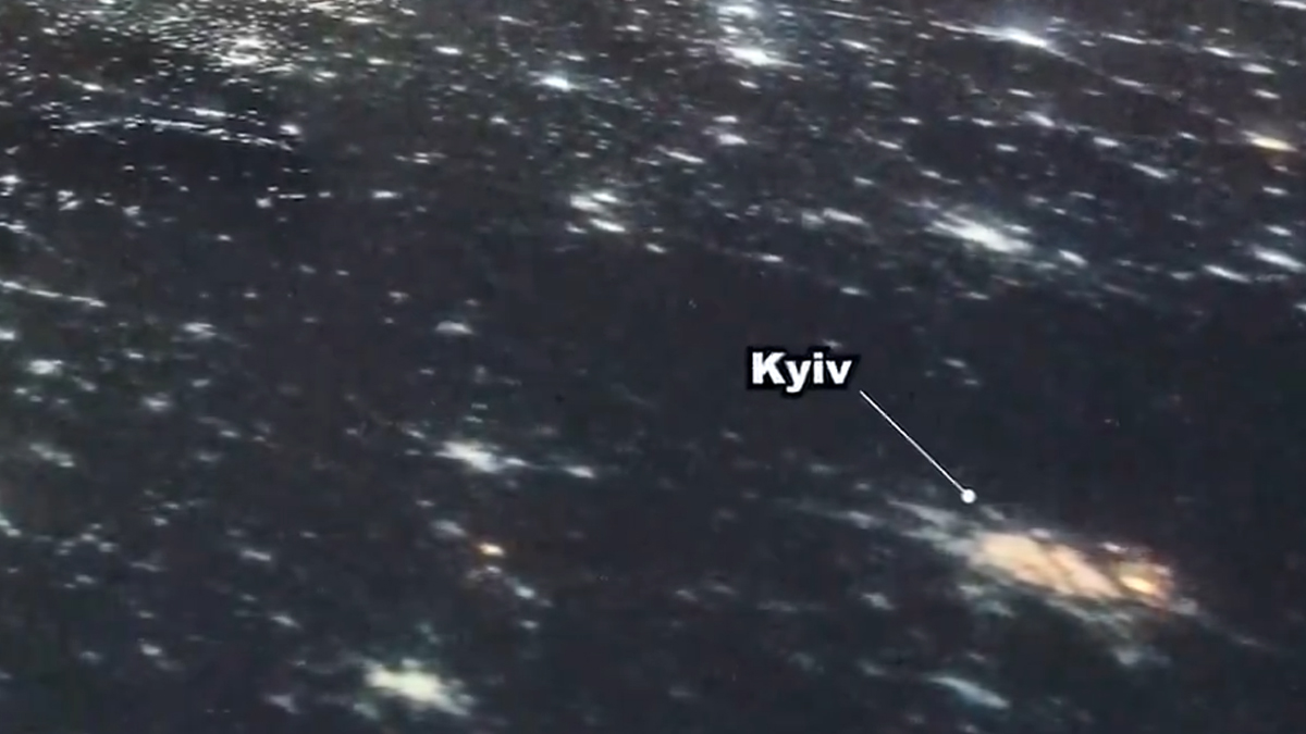 O Διεθνής Διαστημικός Σταθμός κατέγραψε ρωσική πυραυλική επίθεση στο Κίεβο