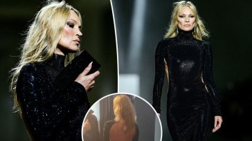 Kate Moss: Το 52χρονο μοντέλο εντυπωσίασε με αστραφτερό, σέξι φόρεμα στην Εβδομάδα Μόδας στο Μιλάνο