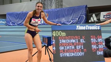 Στίβος: Ρεκόρ 36 χρόνων κατέρριψε η Ιακωβάκη
