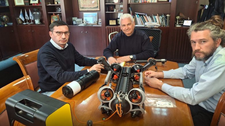 Παραλαμβάνει η Π.Ε. Αχαΐας υποβρύχιο drone