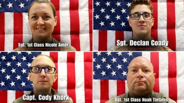 Τέσσερις από τους έξι Αμερικανούς στρατιώτες που σκοτώθηκαν στο Κουβέιτ ταυτοποιήθηκαν από το Πεντάγωνο