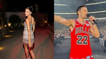 Κωνσταντίνος Αργυρός: Ο γιος του φόρεσε ασορτί μπλούζα με εκείνον στη συναυλία του στο Σικάγο