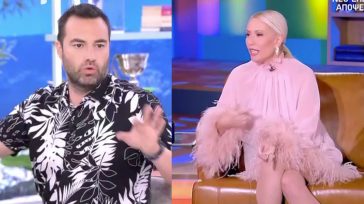 Έξαλλος ο Κώστας Φραγκολιάς με την Μπακοδήμου για τους 50αρηδες – «Ενώ εσείς τα κάνατε όλα τέλεια και είστε οι τέλειες»